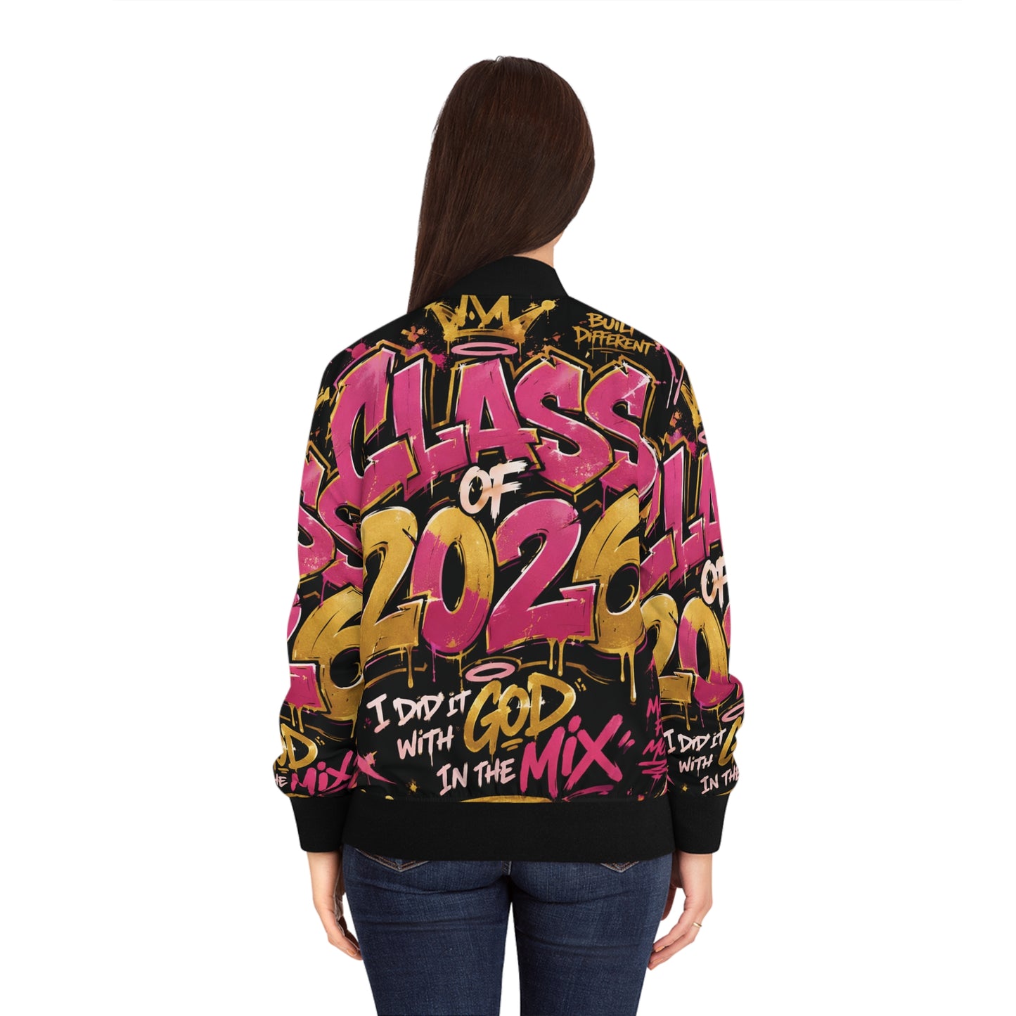 Women's Bomber Jacket (AOP)