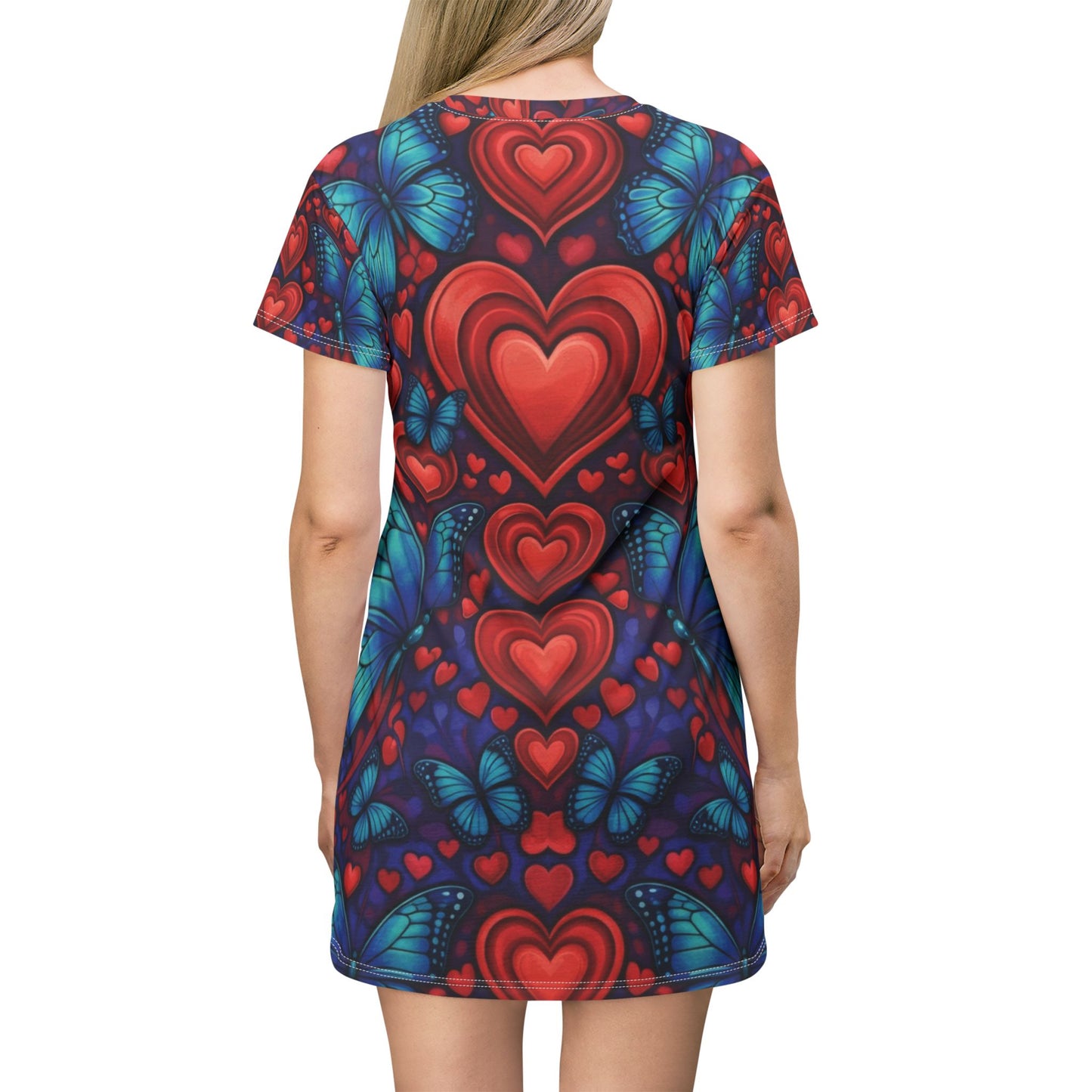 T-Shirt Butterfly Heart Dress
