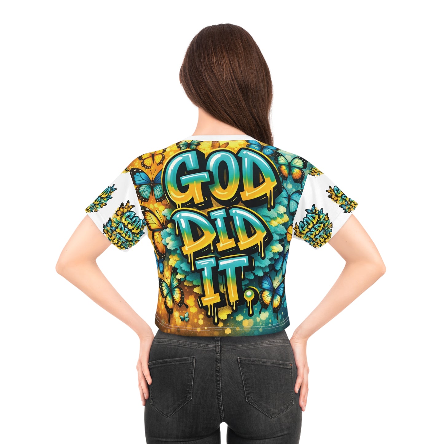 Crop Tee (AOP)