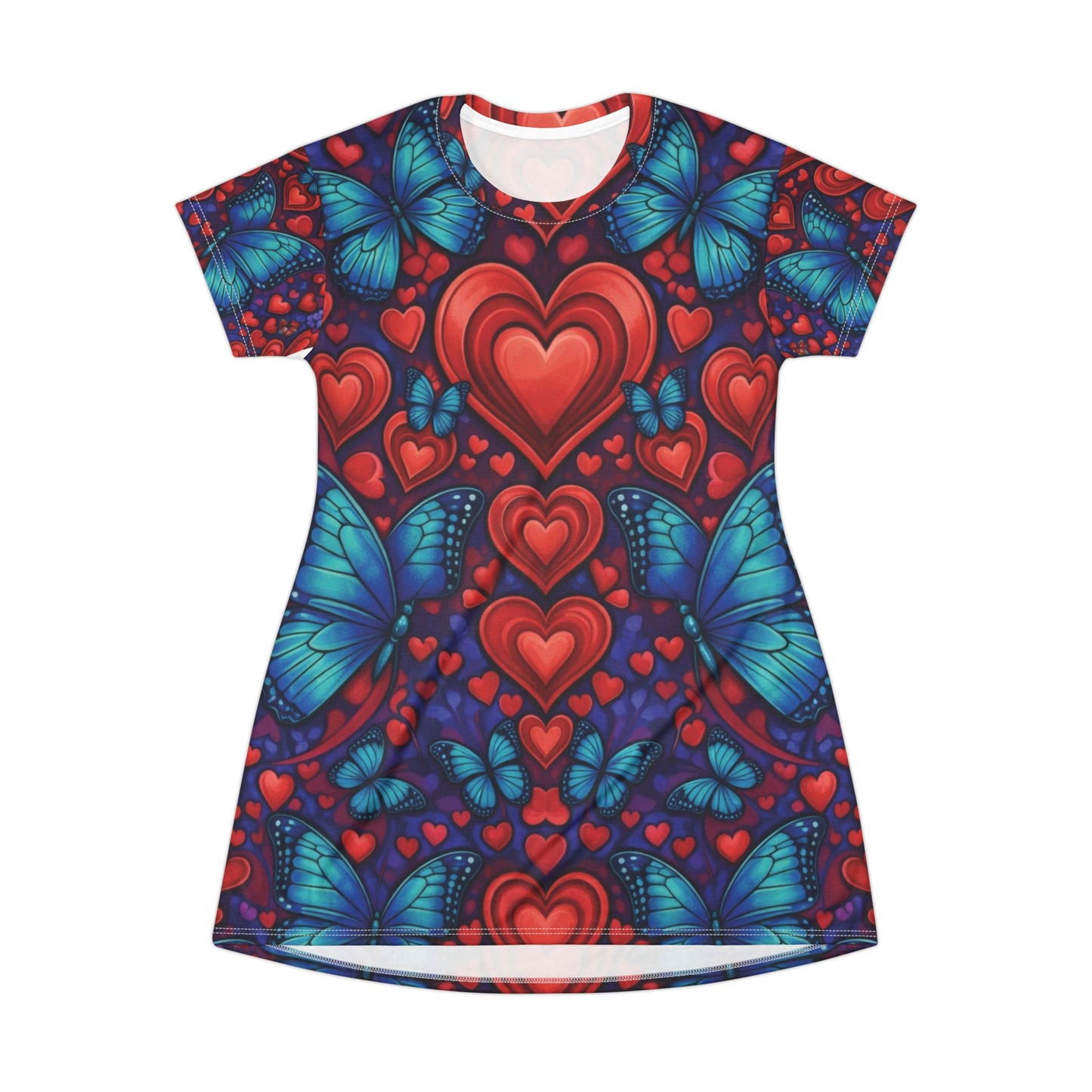 T-Shirt Butterfly Heart Dress