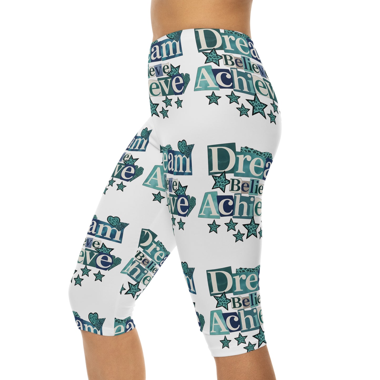 Women’s Capri Leggings (AOP)