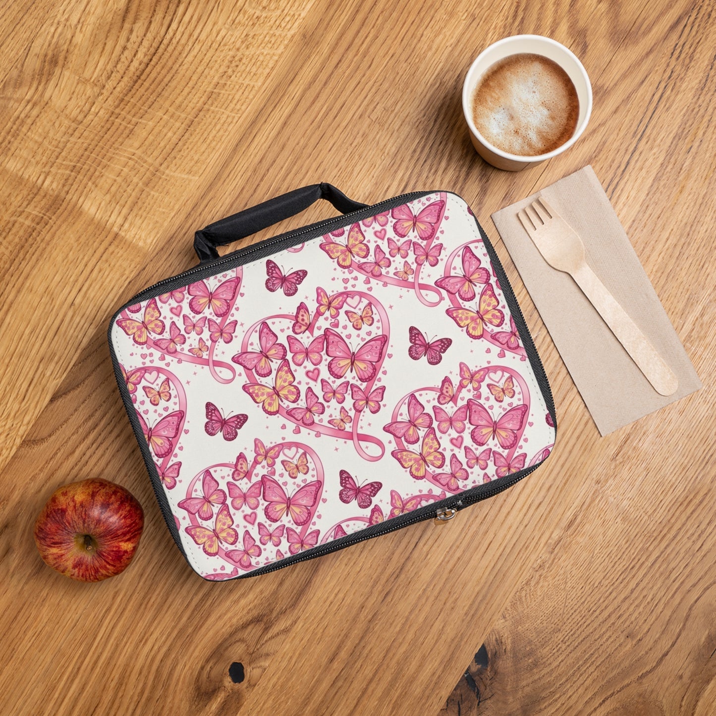 On The Go Butterfly Lunch Bag