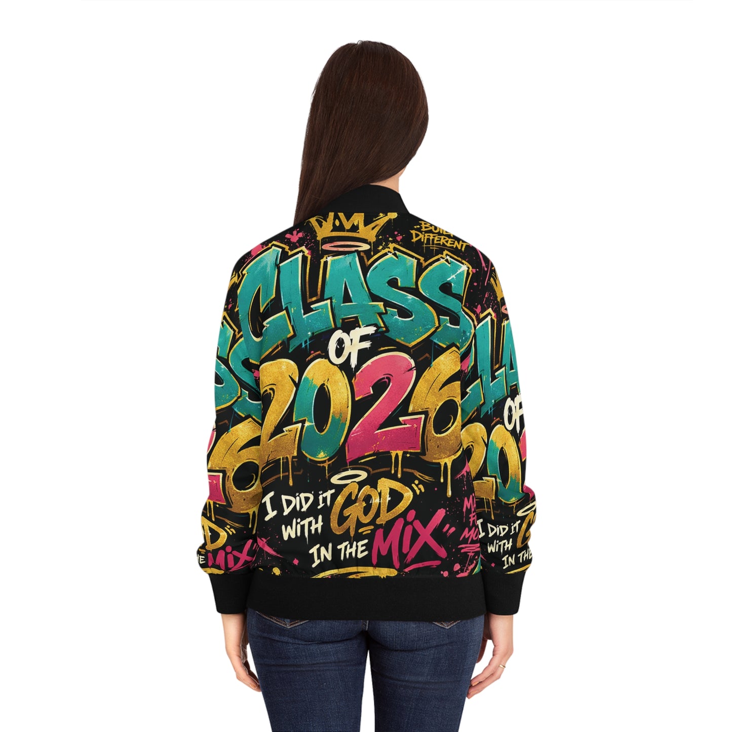 Women's Bomber Jacket (AOP)
