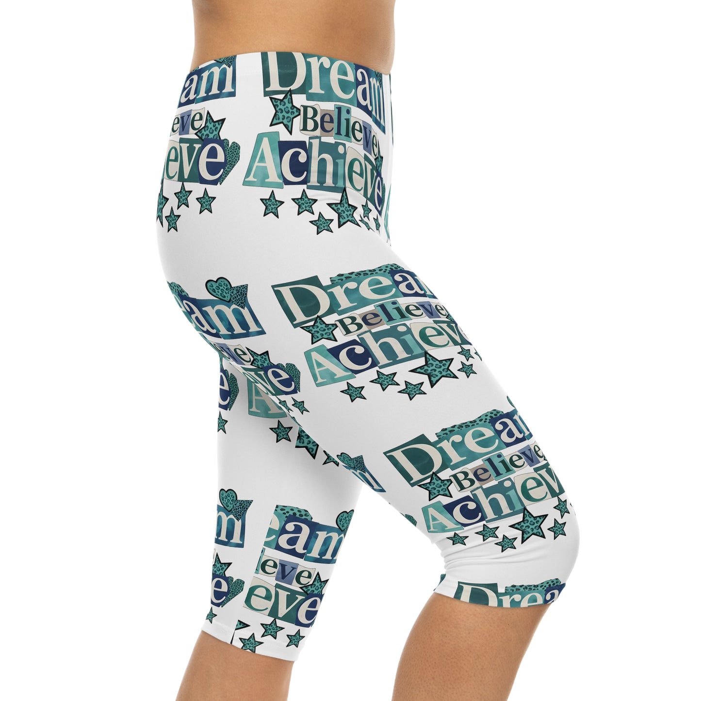 Women’s Capri Leggings (AOP)