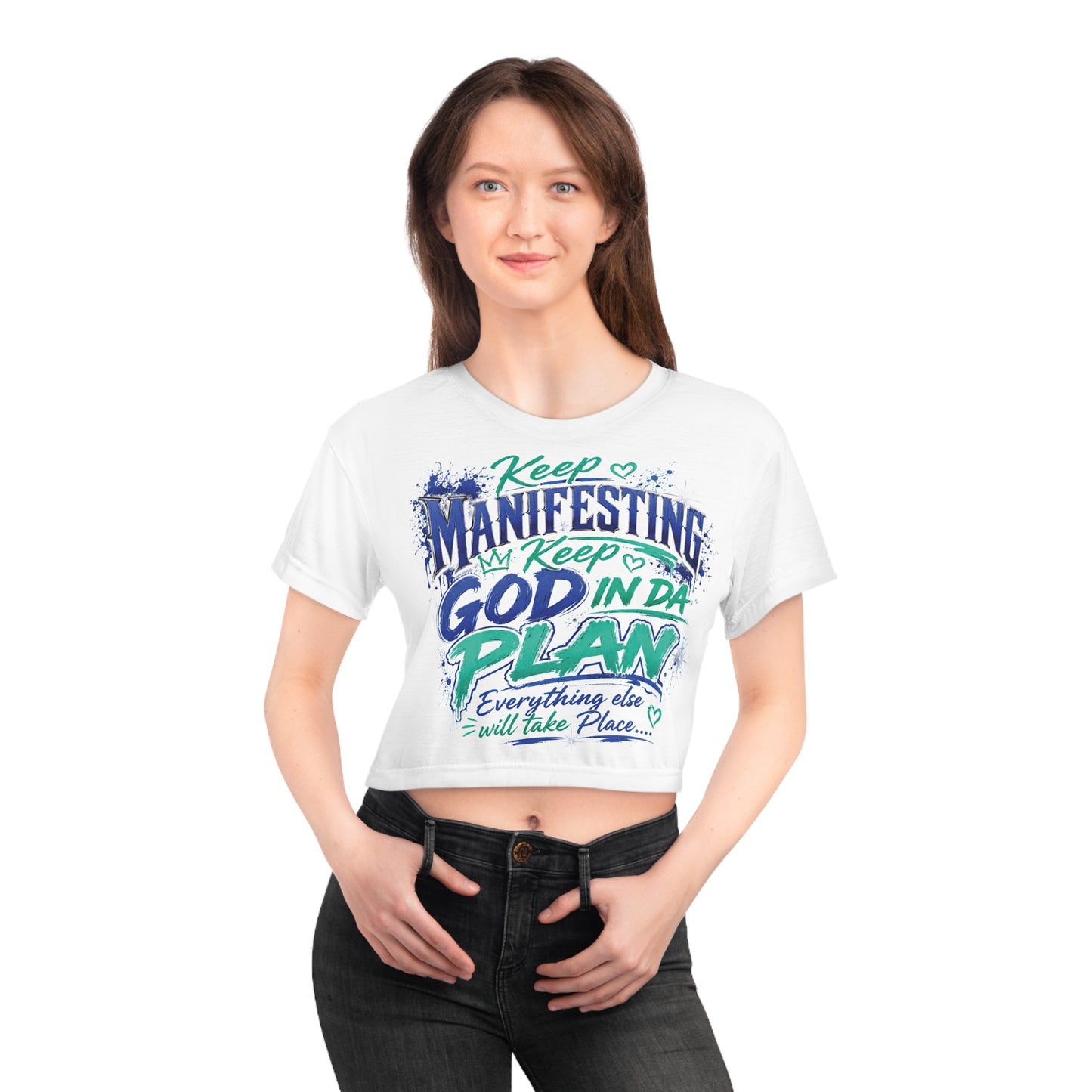 Crop Tee (AOP)