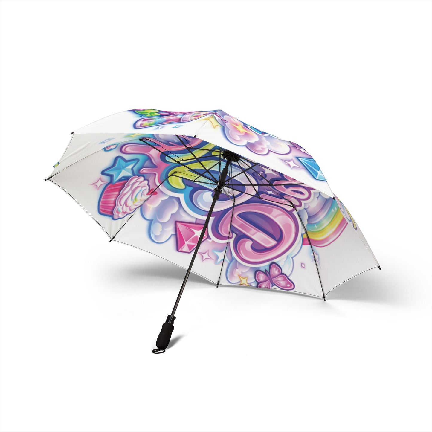 Semi-Automatic Foldable Umbrella