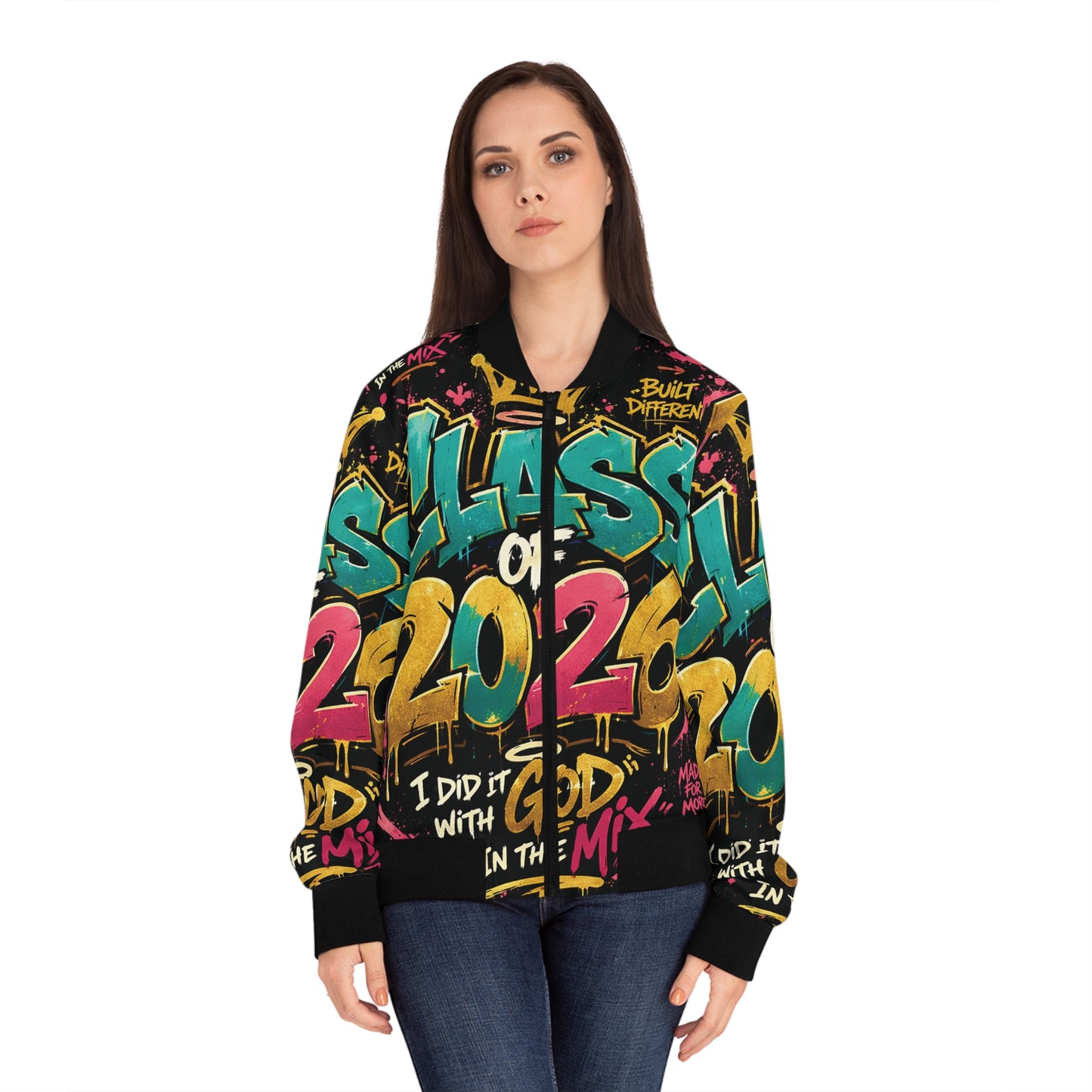 Women's Bomber Jacket (AOP)