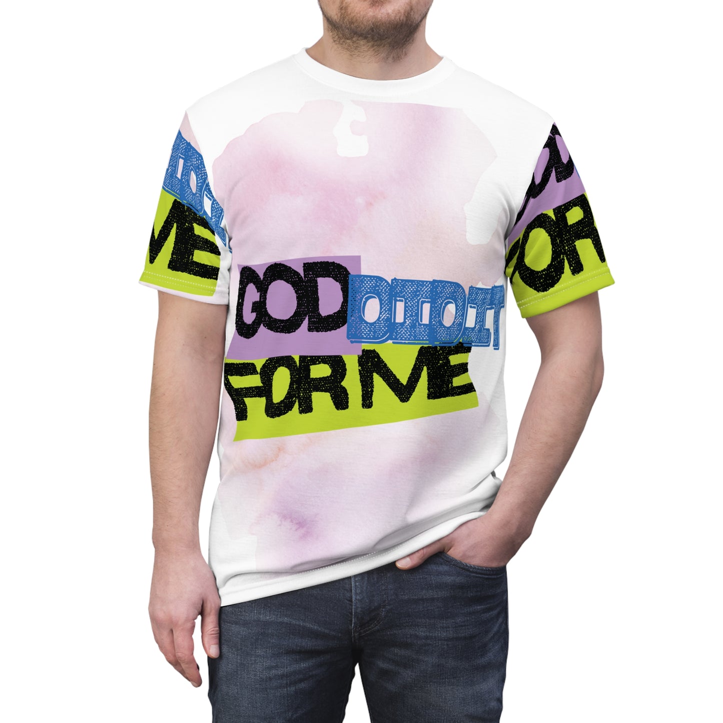 Unisex Cut & Sew Tee (AOP)