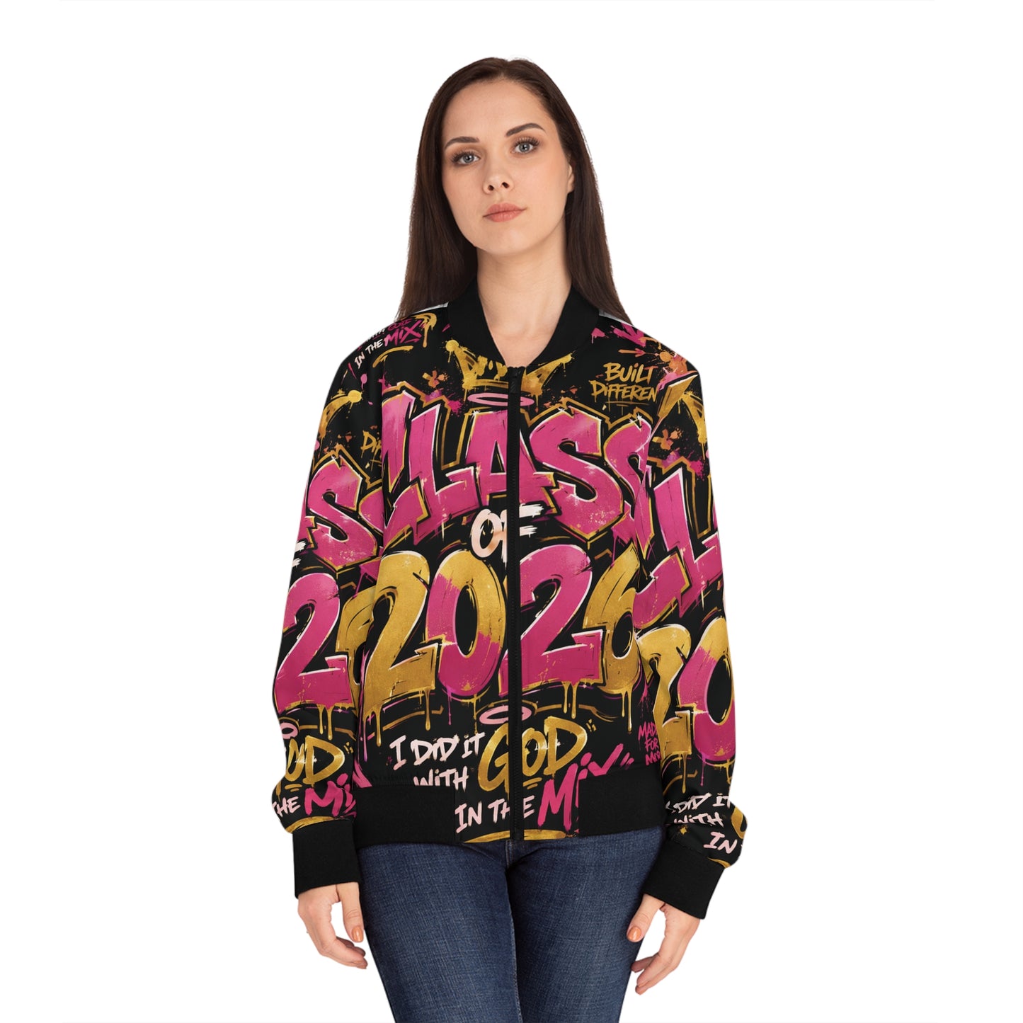 Women's Bomber Jacket (AOP)