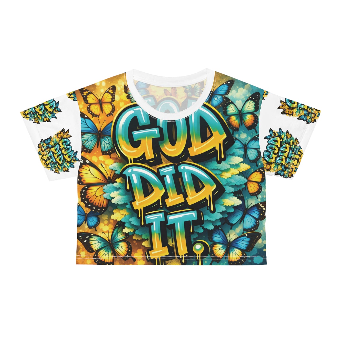 Crop Tee (AOP)