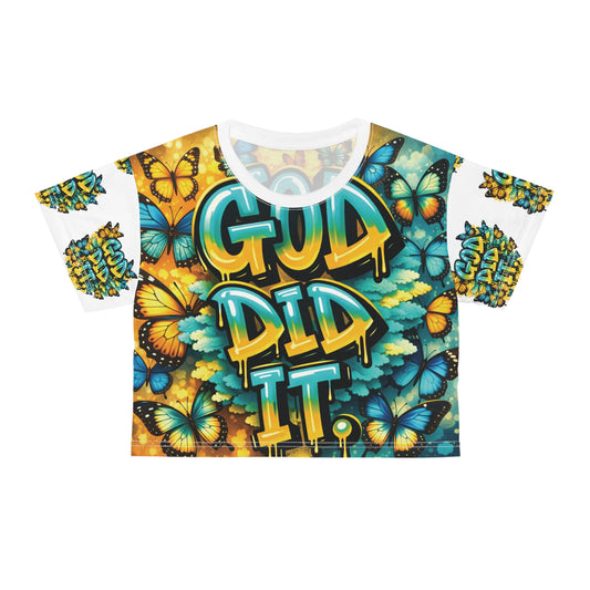 Crop Tee (AOP)