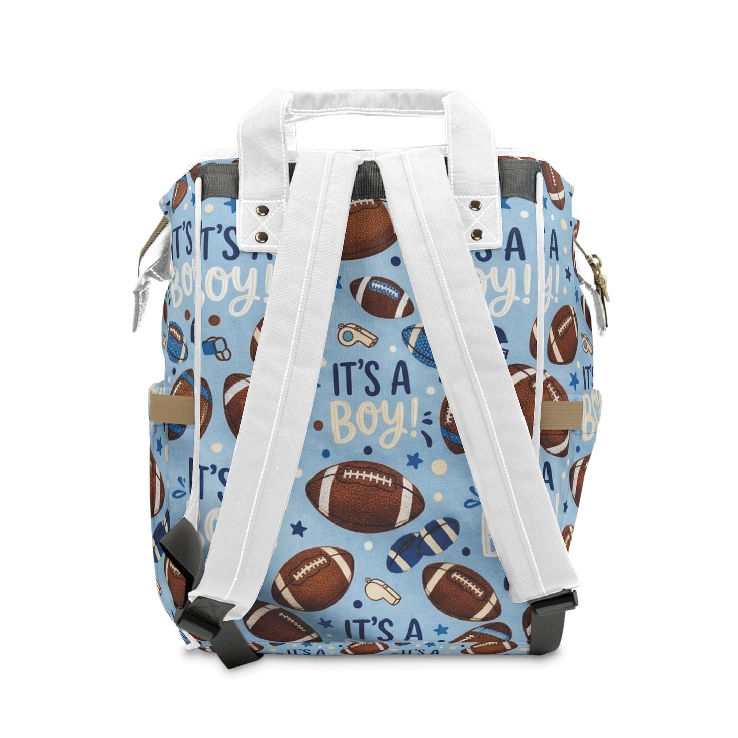 Baby Football  Diaper Backpack