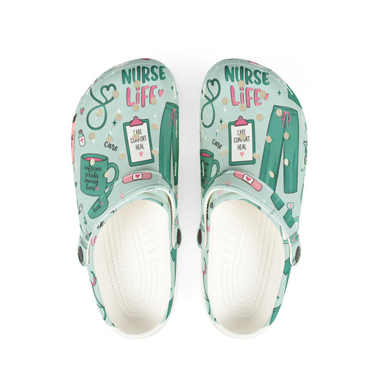 EVA Foam Rubber Shoes (AOP)