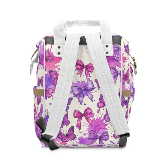 Butterfly Bow Diaper Backpack