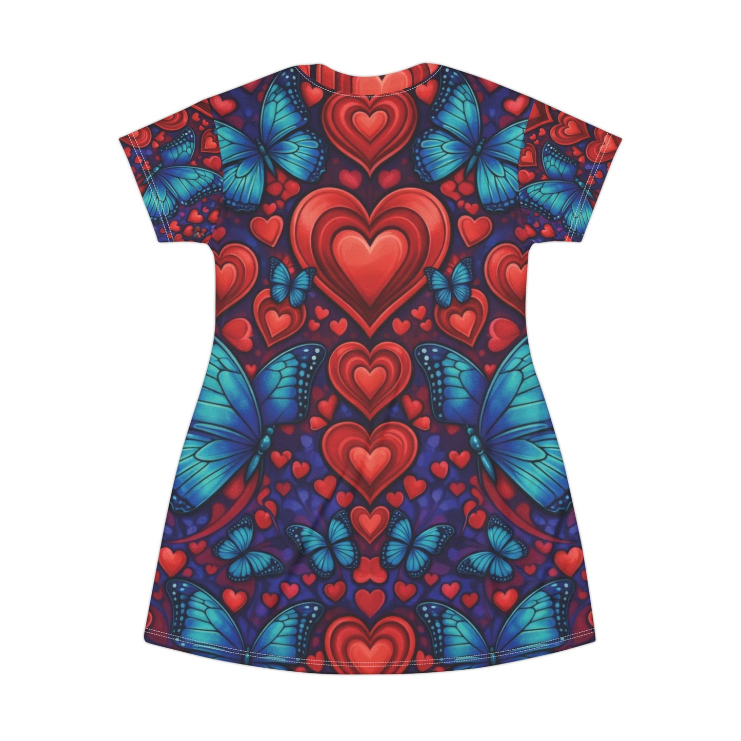 T-Shirt Butterfly Heart Dress