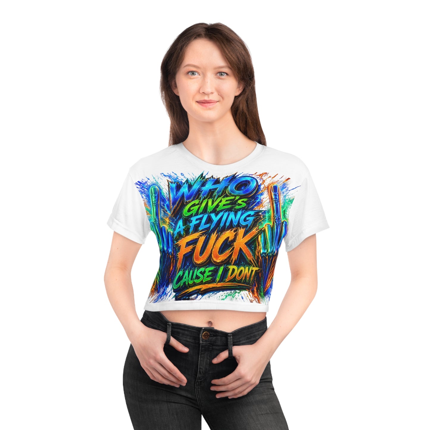 Crop Tee (AOP)