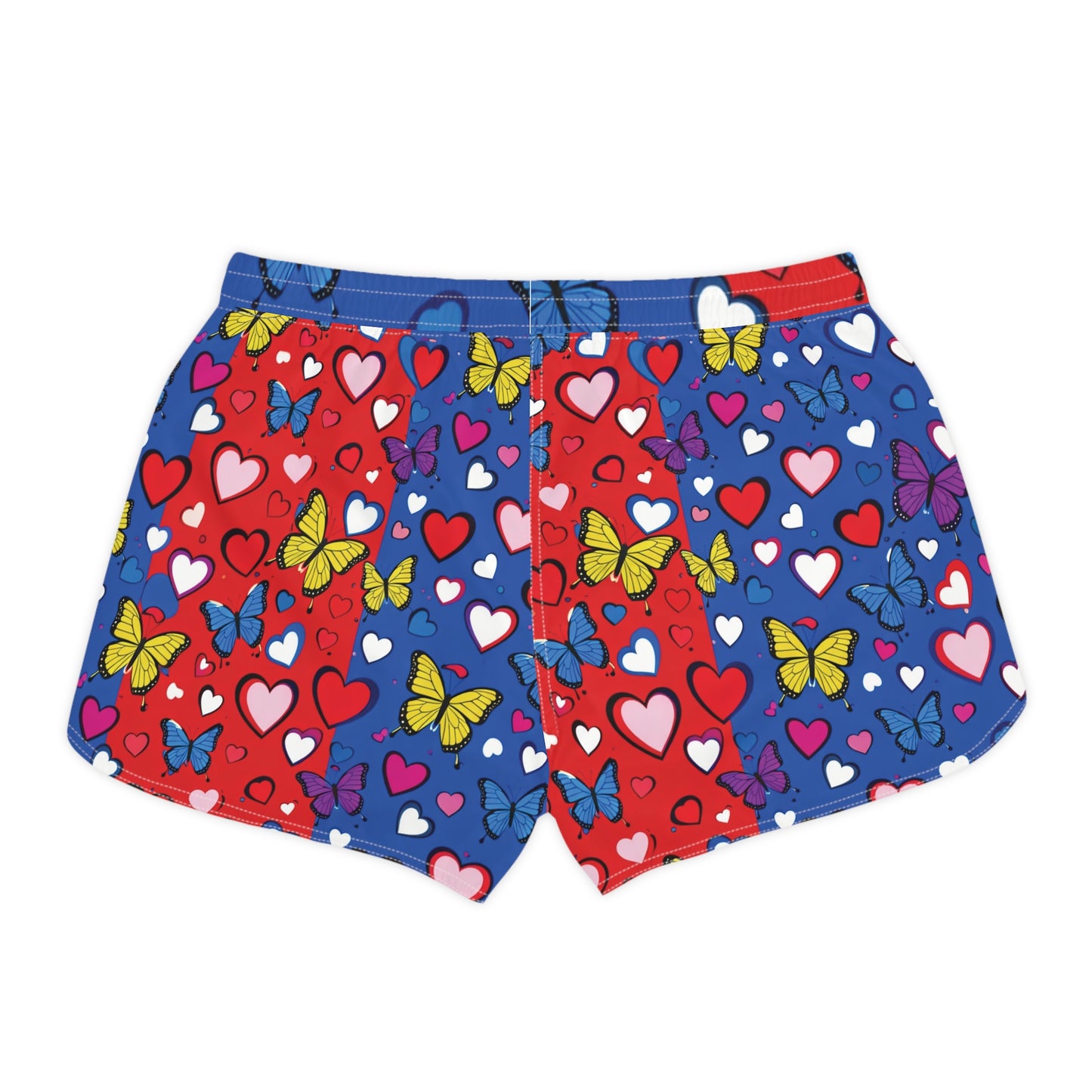 Red& Blue Casual Shorts