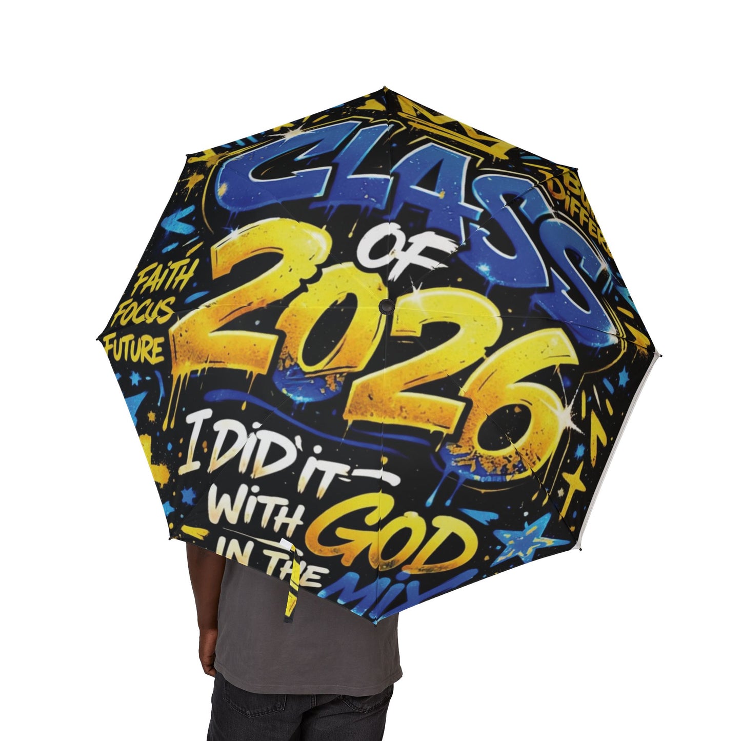 Semi-Automatic Foldable Umbrella