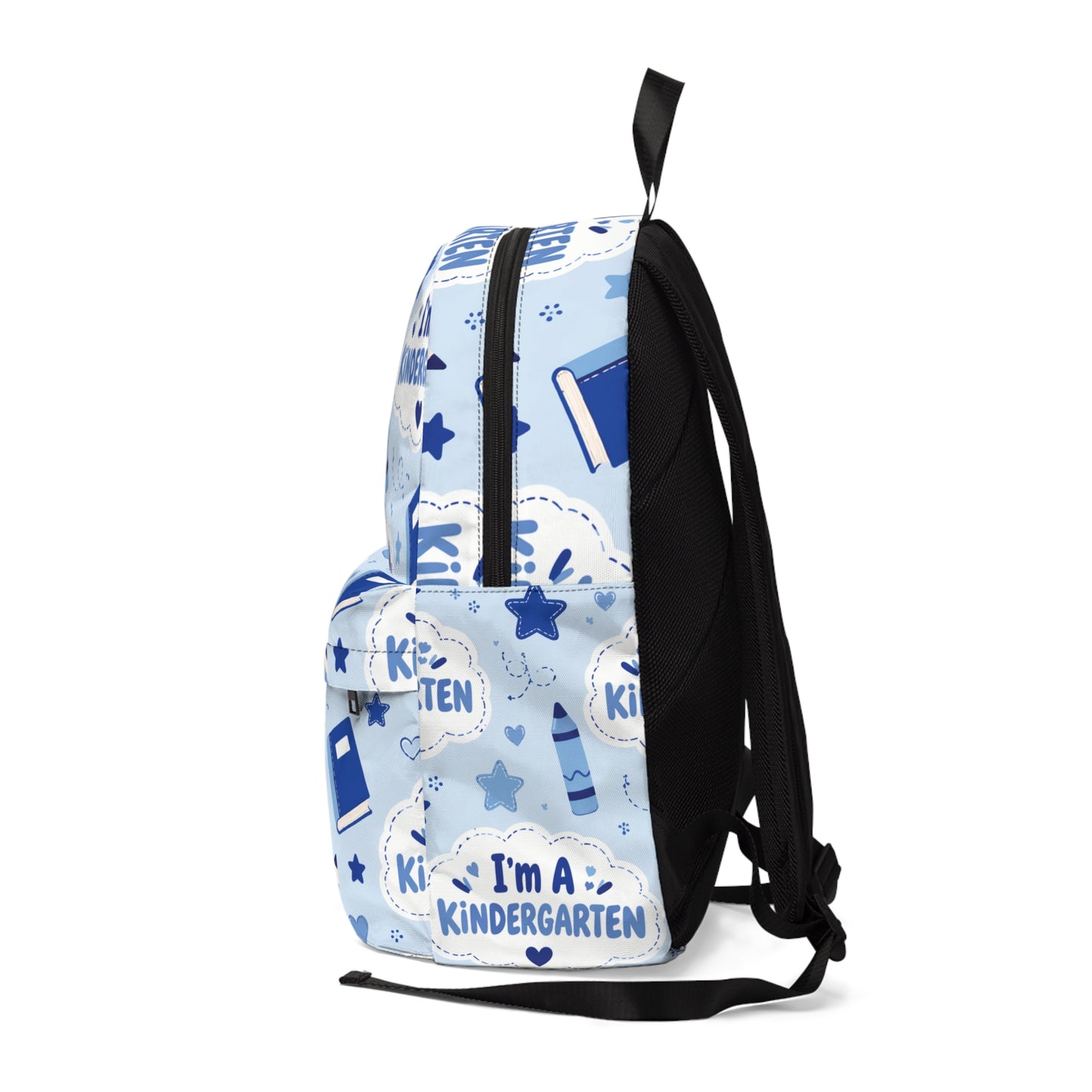 I'm A Kindergarten Backpack — Cute Blue School Bag for Kids