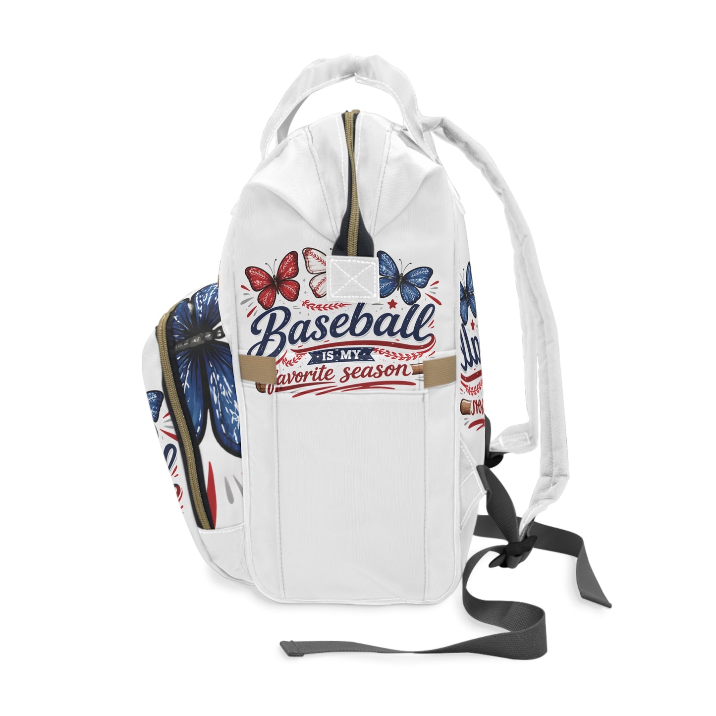 Baseball Diaper Backpack