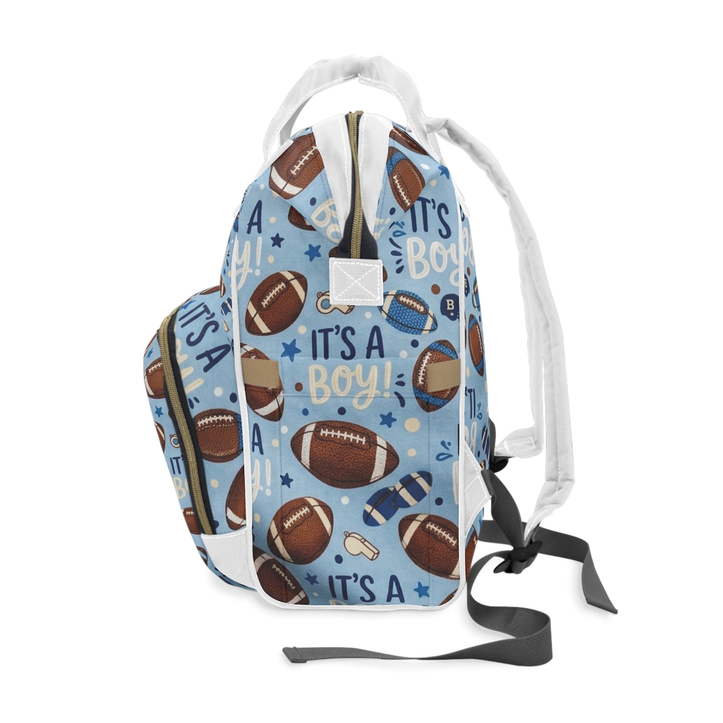 Baby Football  Diaper Backpack