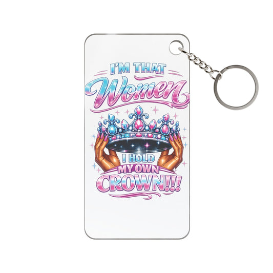 Single-Sided Printed Keychain Charm