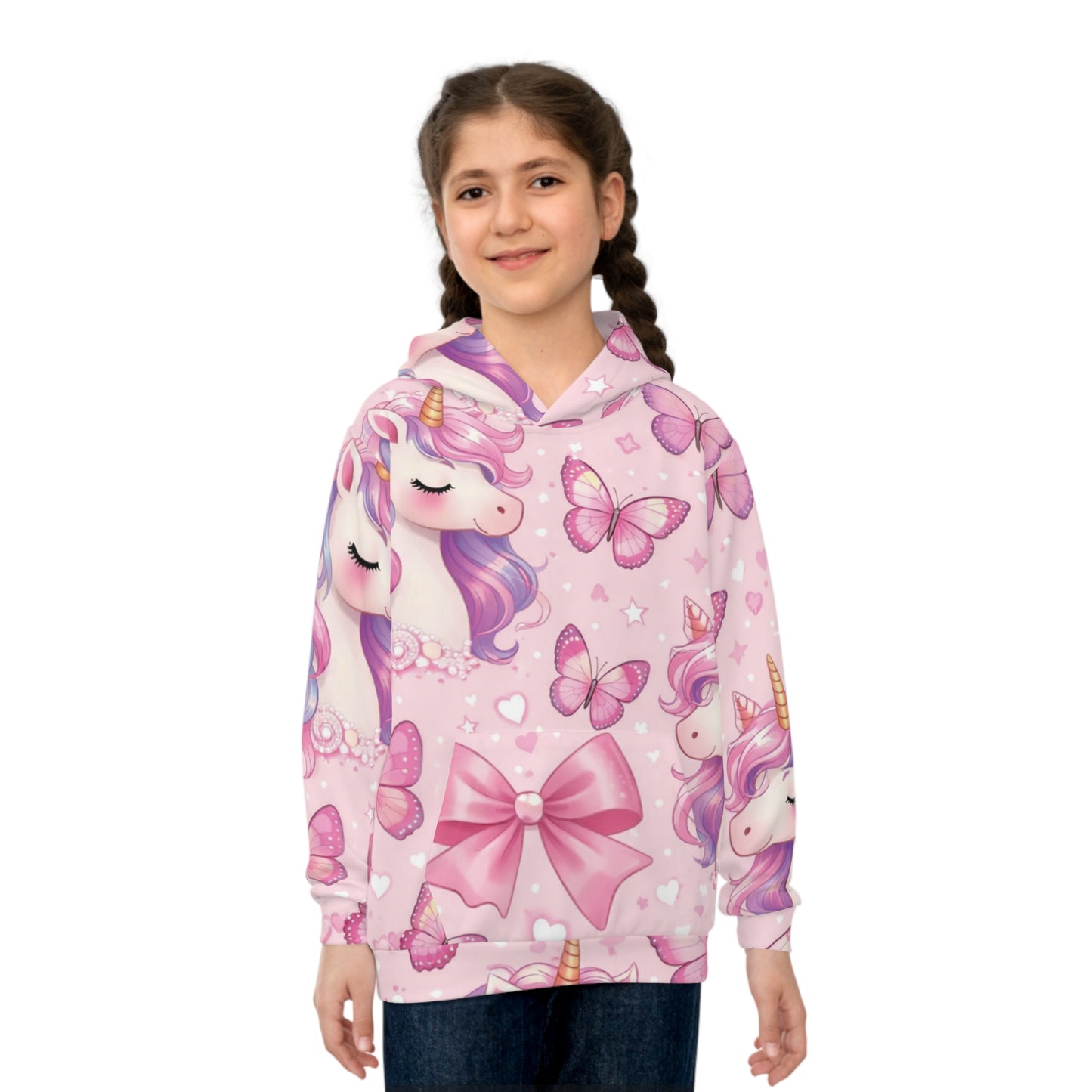 Butterfly Unicorn Hoodie