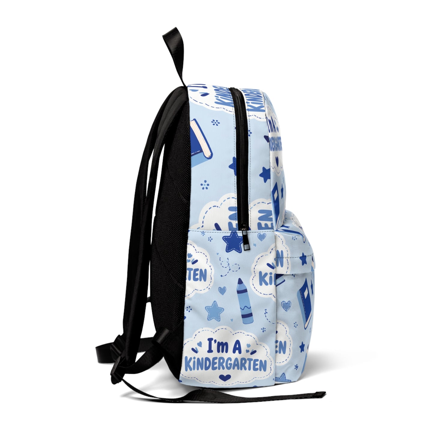 I'm A Kindergarten Backpack — Cute Blue School Bag for Kids