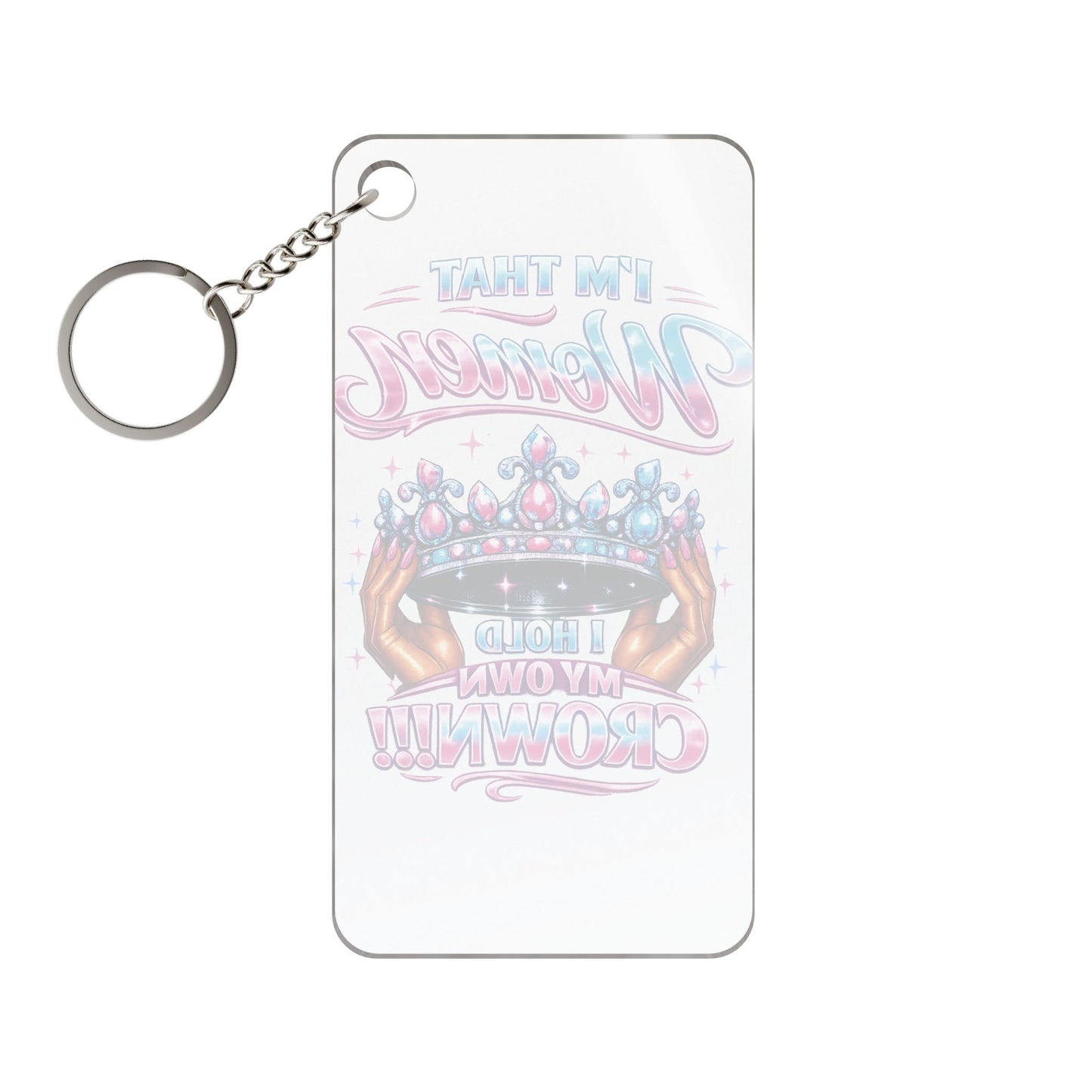 Single-Sided Printed Keychain Charm